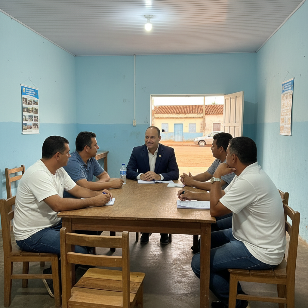 Reunião com representantes das comunidades do Sertão