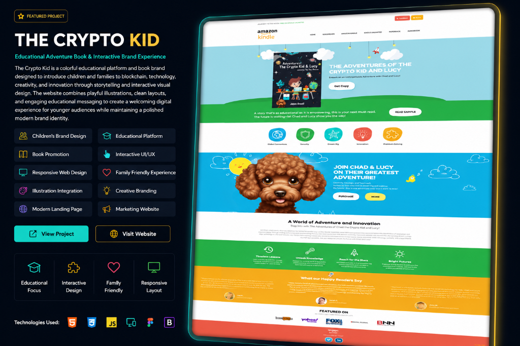 The Crypto Kid Educational Website