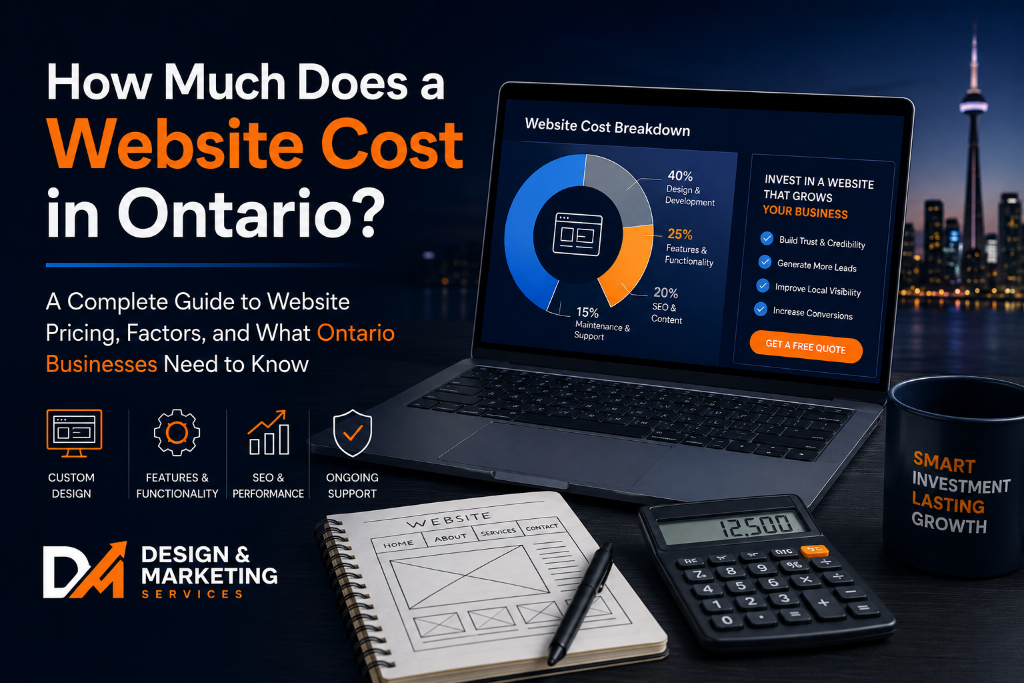 How Much Does a Website Cost in Ontario?