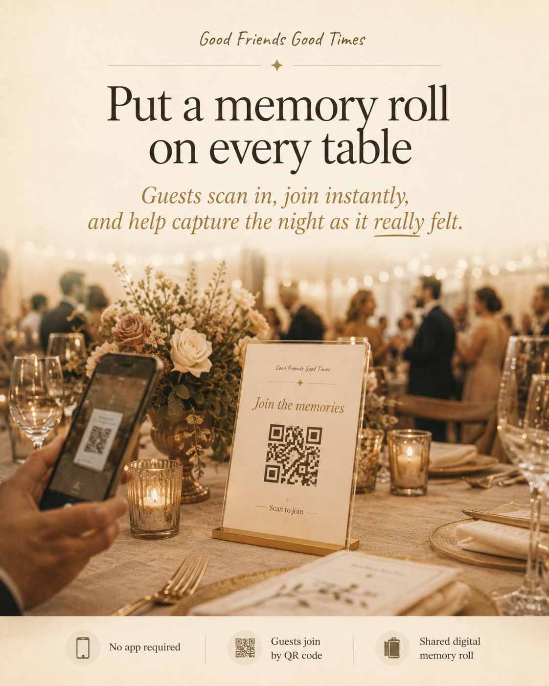 QR Table Sign