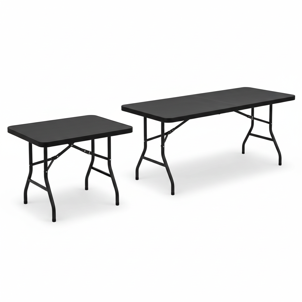 34" Folding Table - grill rental add-on for tailgate events