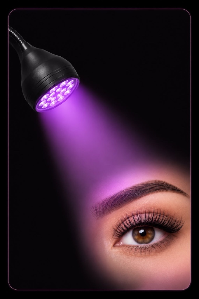 LED הלחמת ריסים
