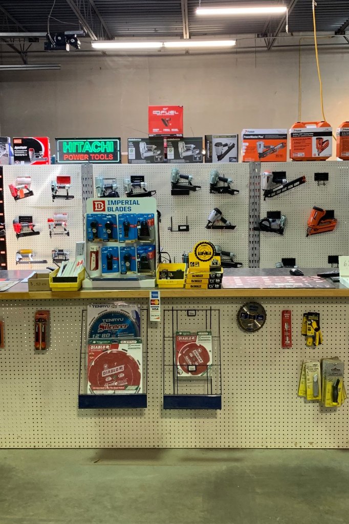 Inside the Fastener Express store