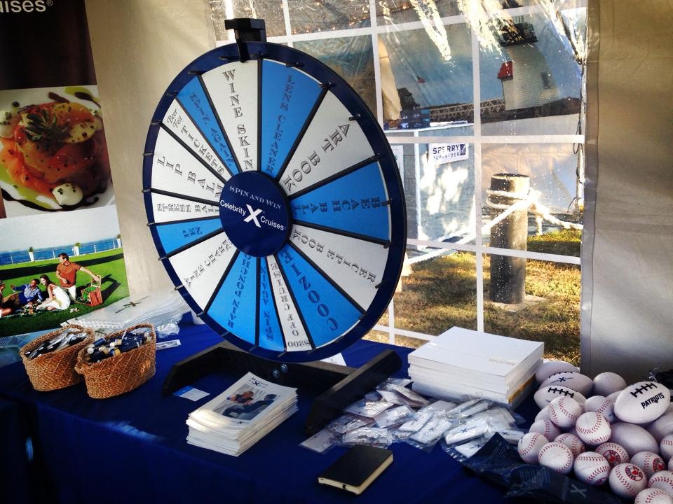 Celebrity Cruises 32" Insert Prize Wheel