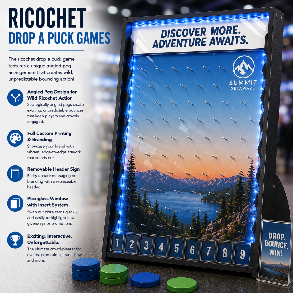 Changeable Face Drop A Puck Games