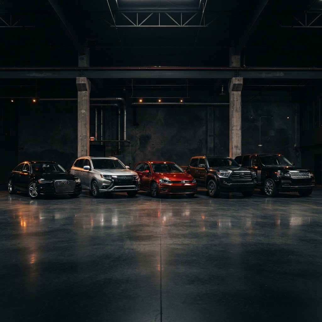 Lineup of quality pre-owned vehicles at DriveMax Motors