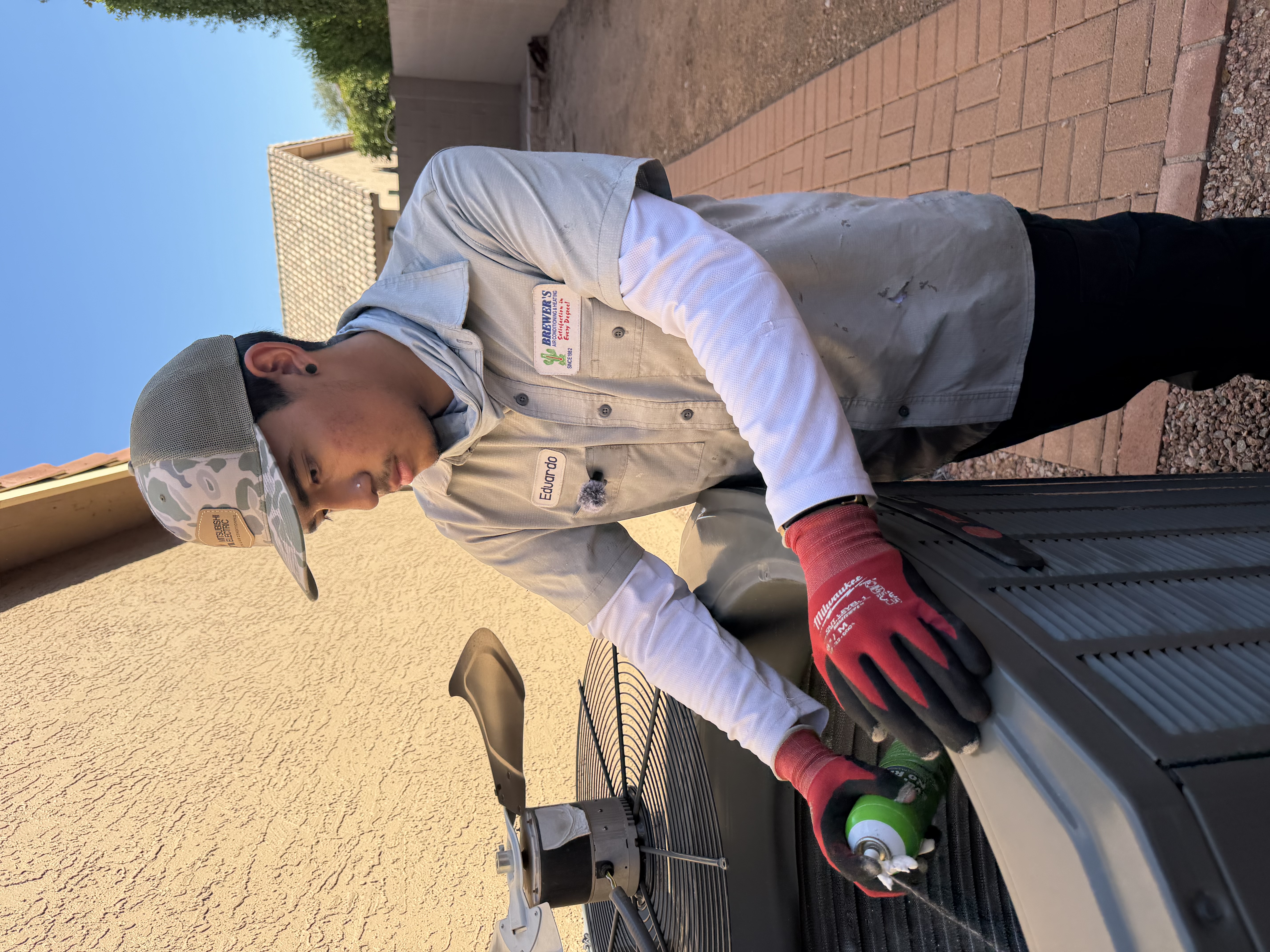 Eduardo, Brewer's HVAC technician