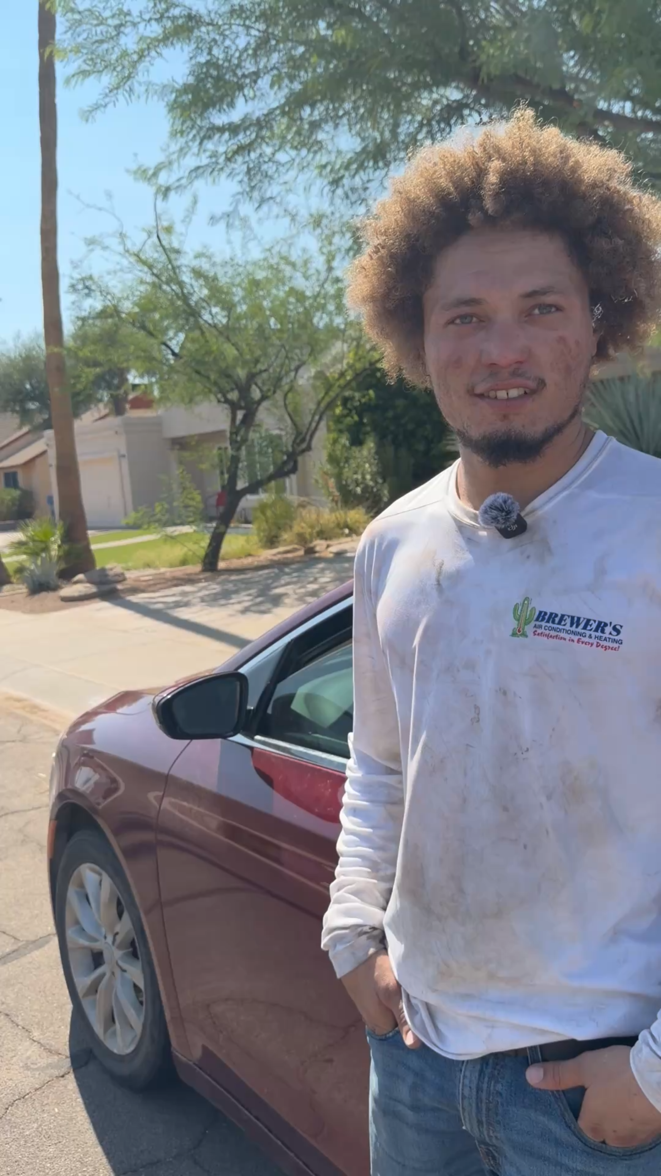 RJ, Brewer's HVAC technician