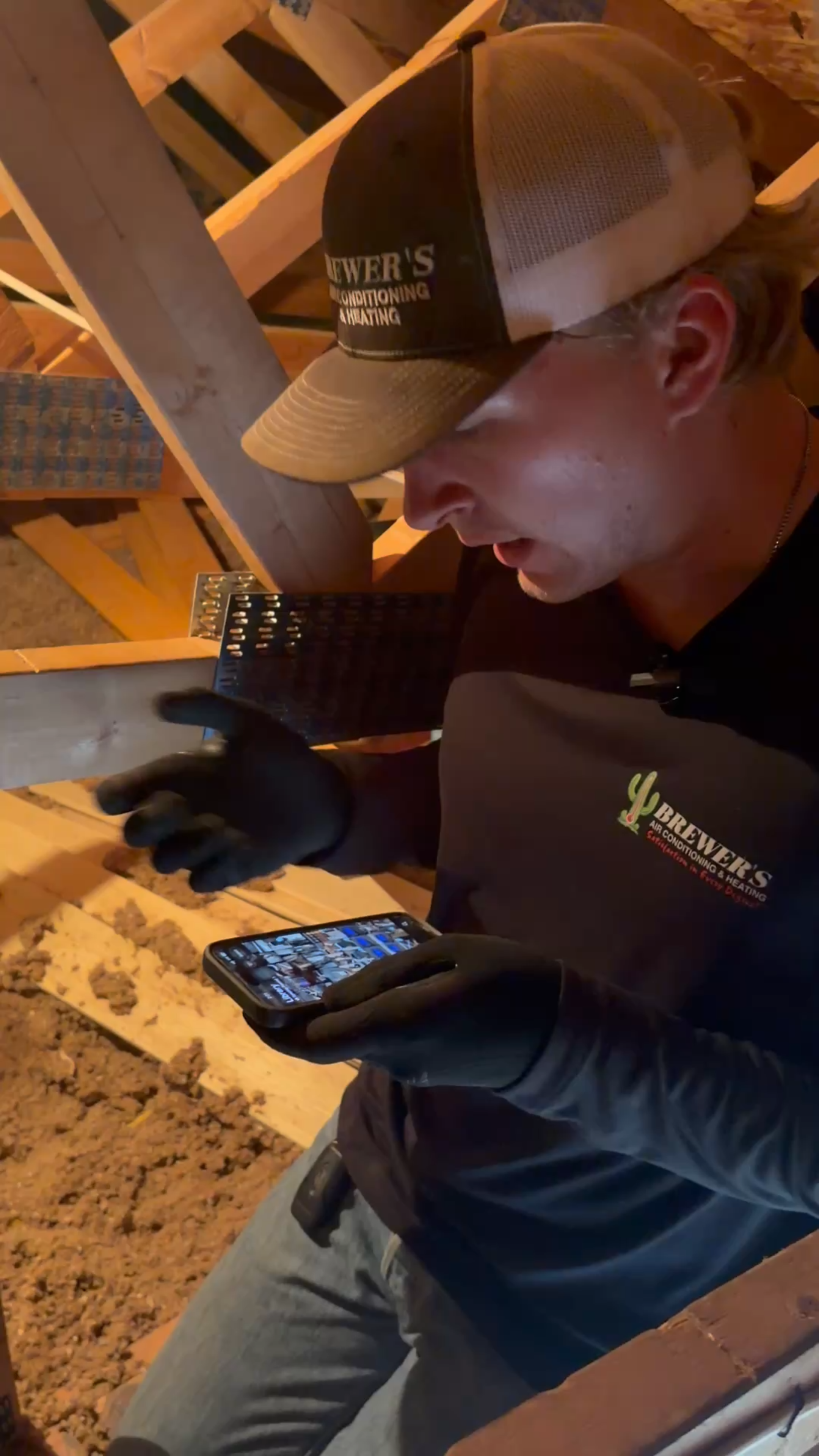 Chance, Brewer's HVAC technician