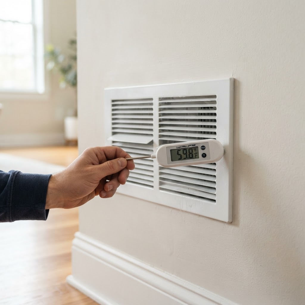What Temperature Should My AC Blow Out of the Vent?