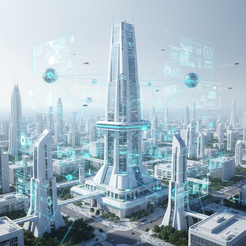 Futuristic Building AI