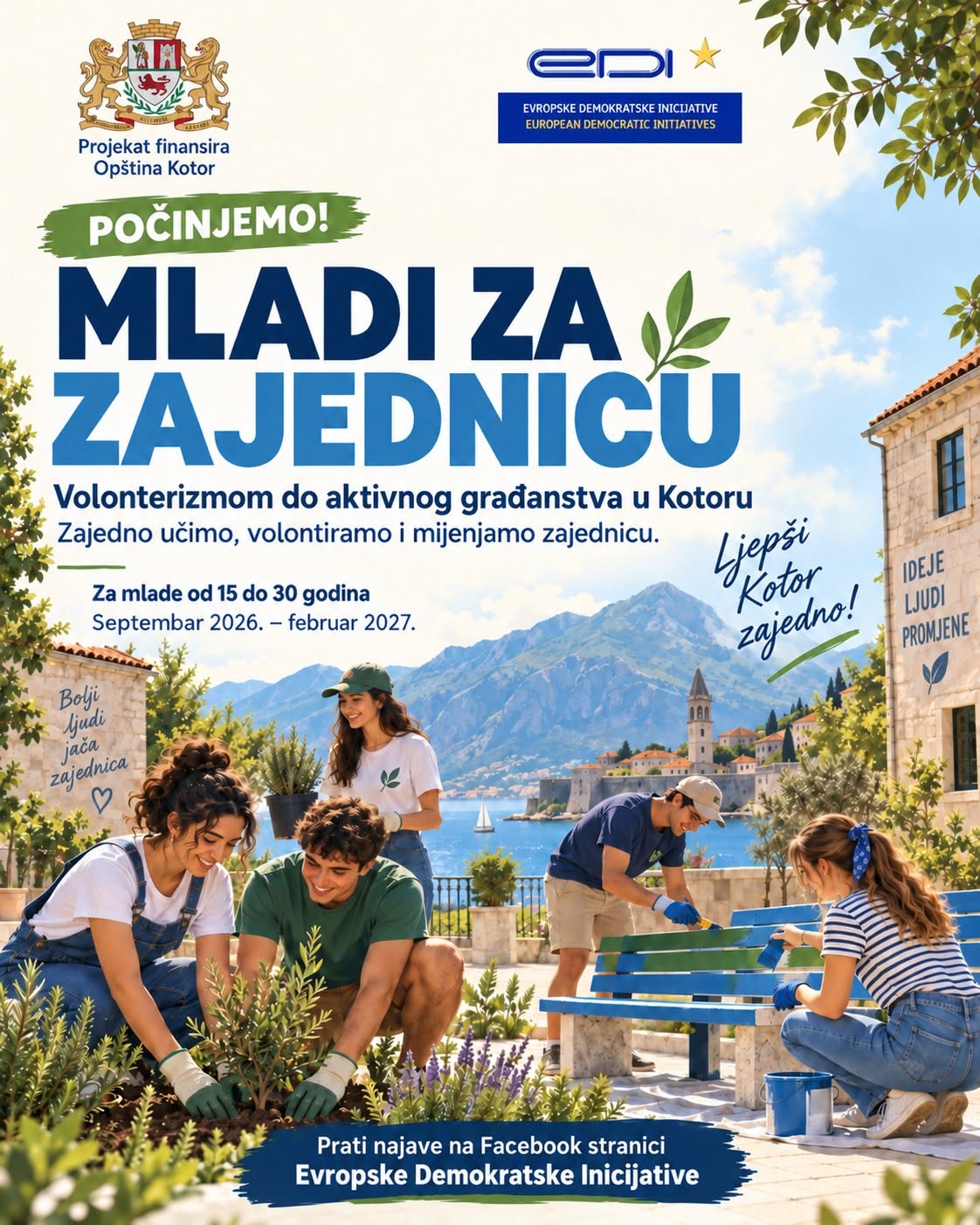 Mladi za zajednicu – najava projekta