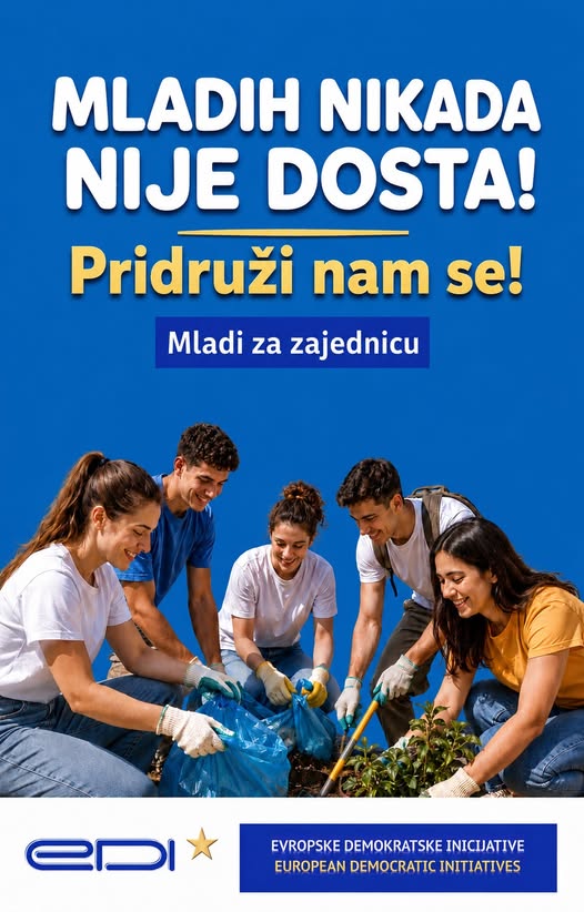 Mladih nikada nije dosta! – Pridruži nam se!
