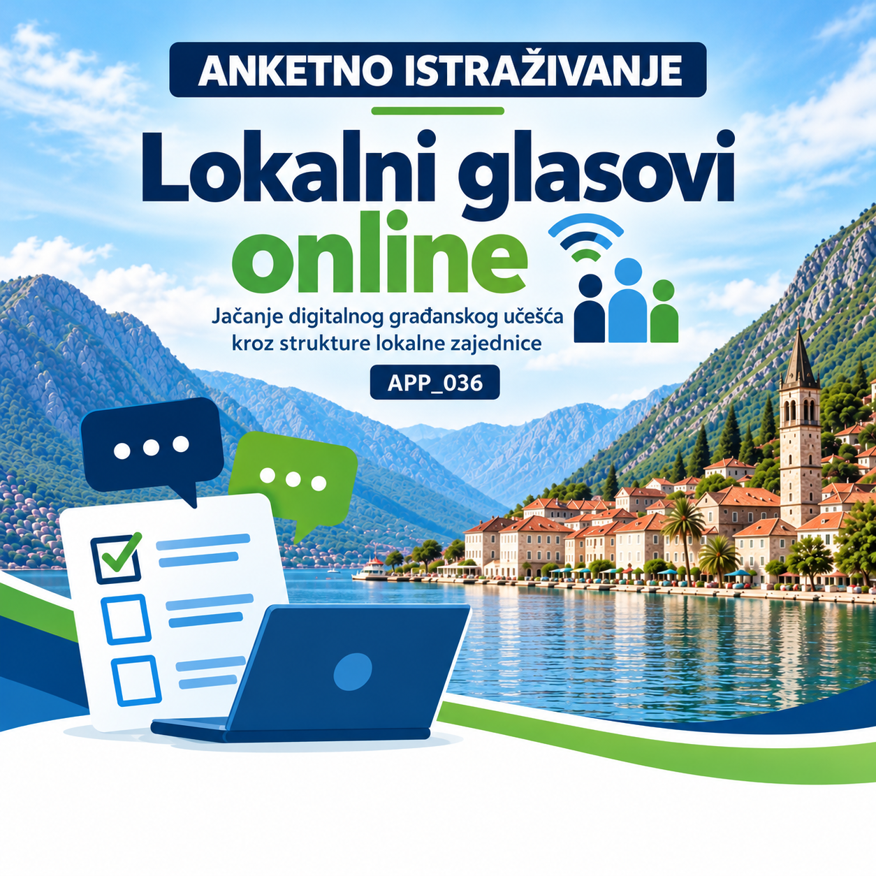 Lokalni glasovi online – Anketno istraživanje