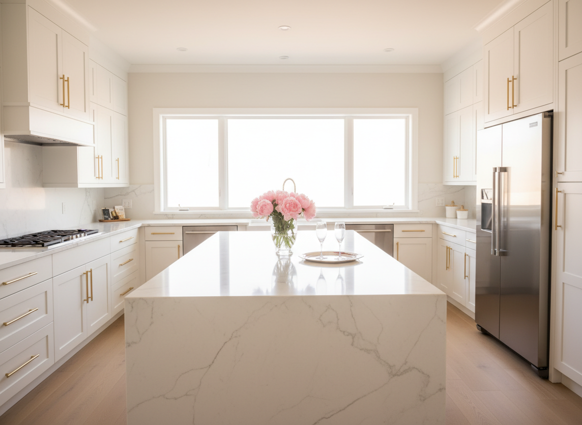 Clean luxury kitchen