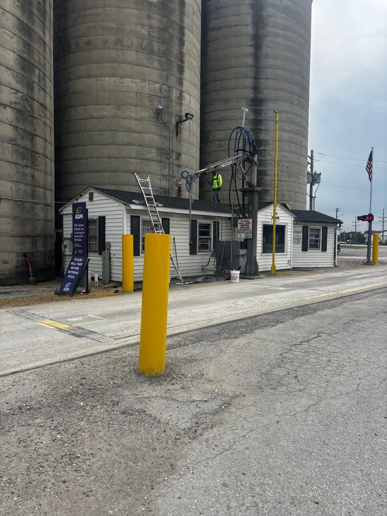 ADM Facility · Center, MO · 6" Gutter Installation