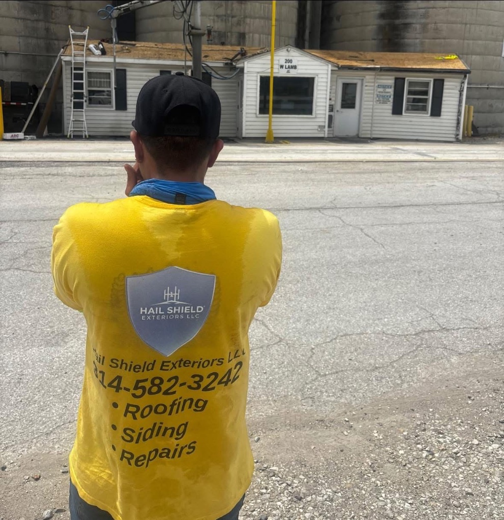 Hail Shield Crew · Commercial Job Site