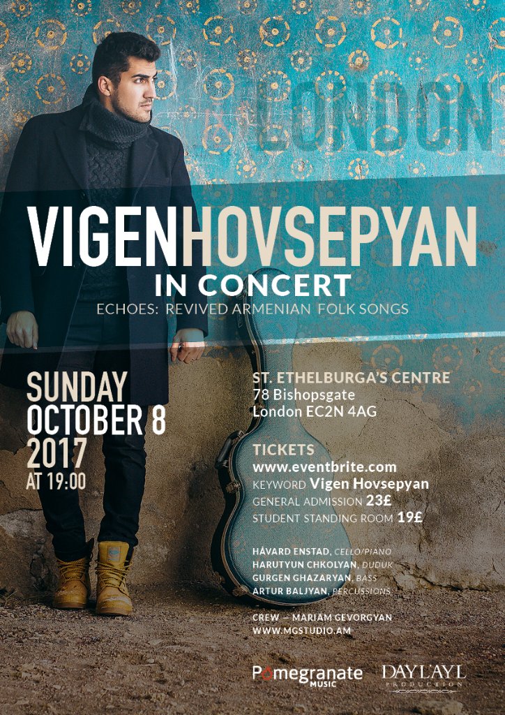 London Concert Poster 2017