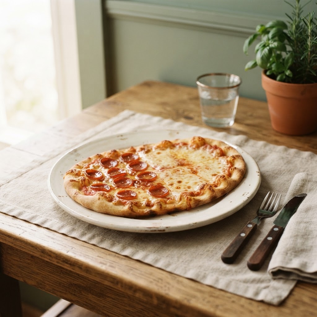 Pepperoni or Cheese Flatbread