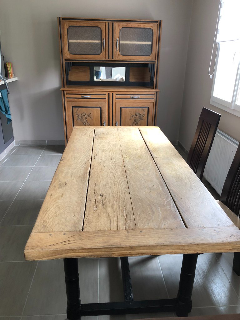 Buffet haut deux tons