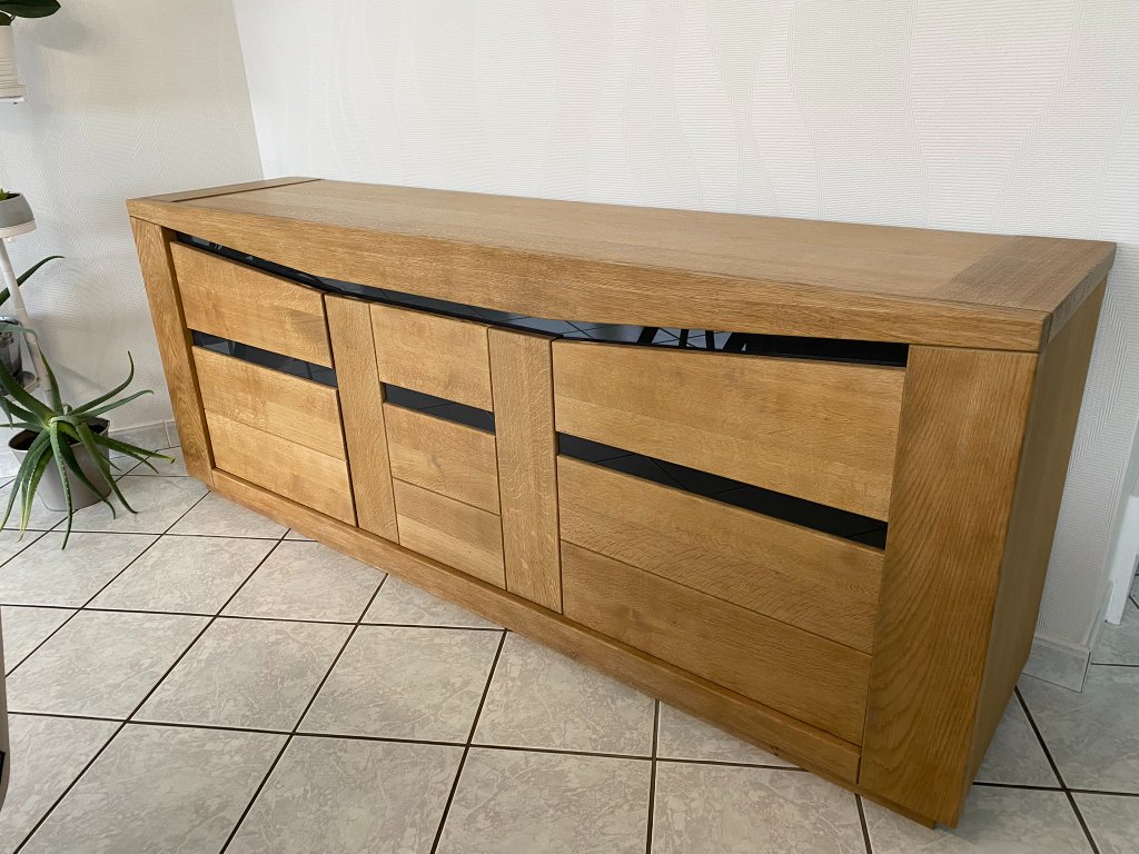 Buffet chêne moderne