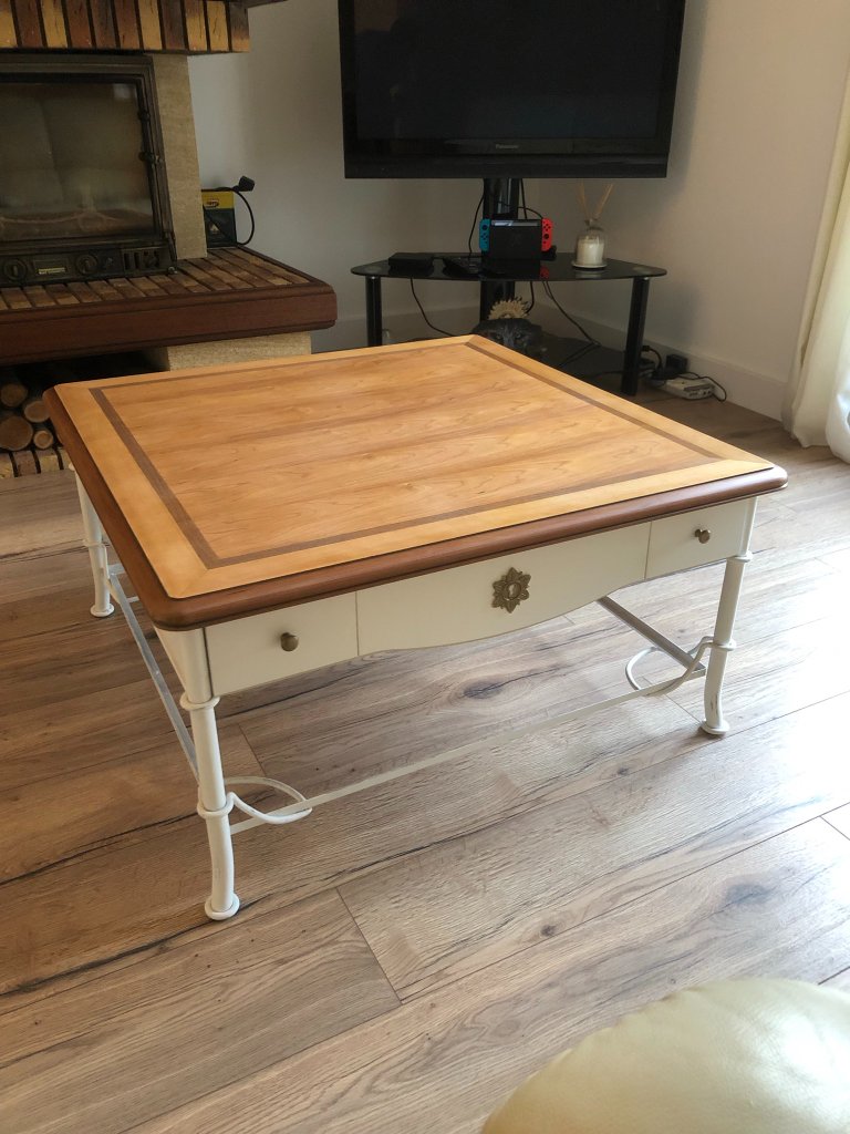 Table basse chêne
