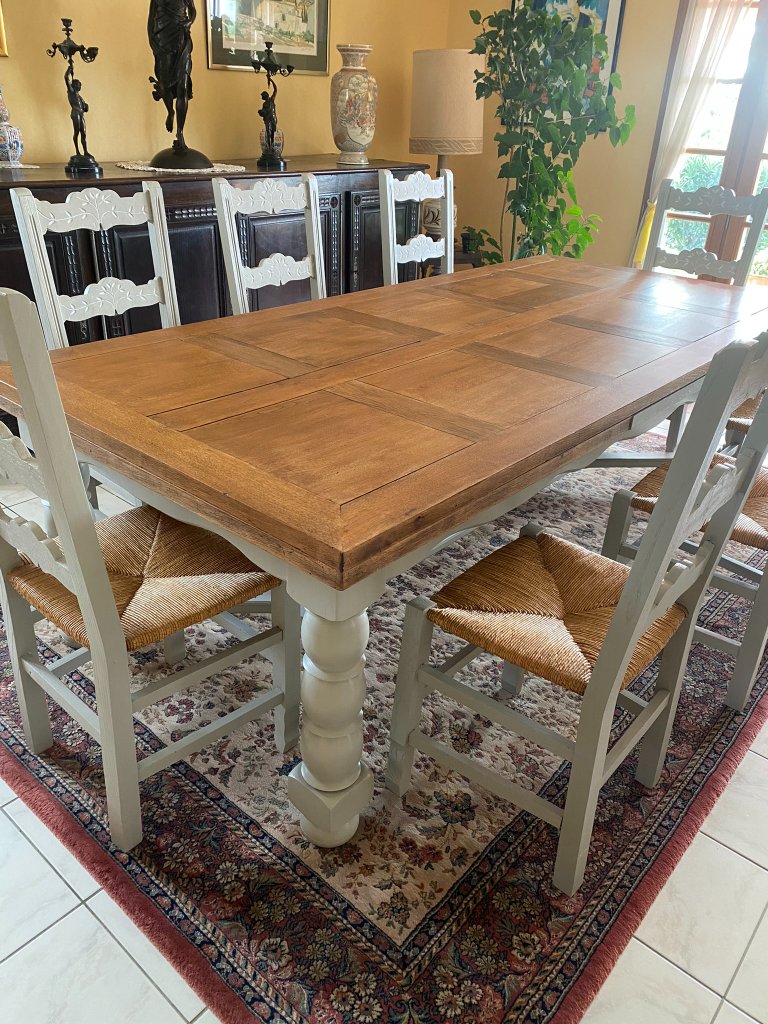 Table à manger chêne
