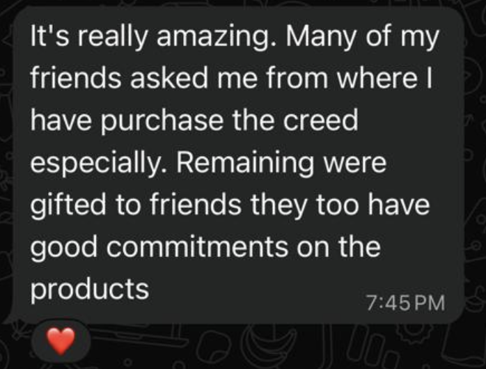 Customer review 1