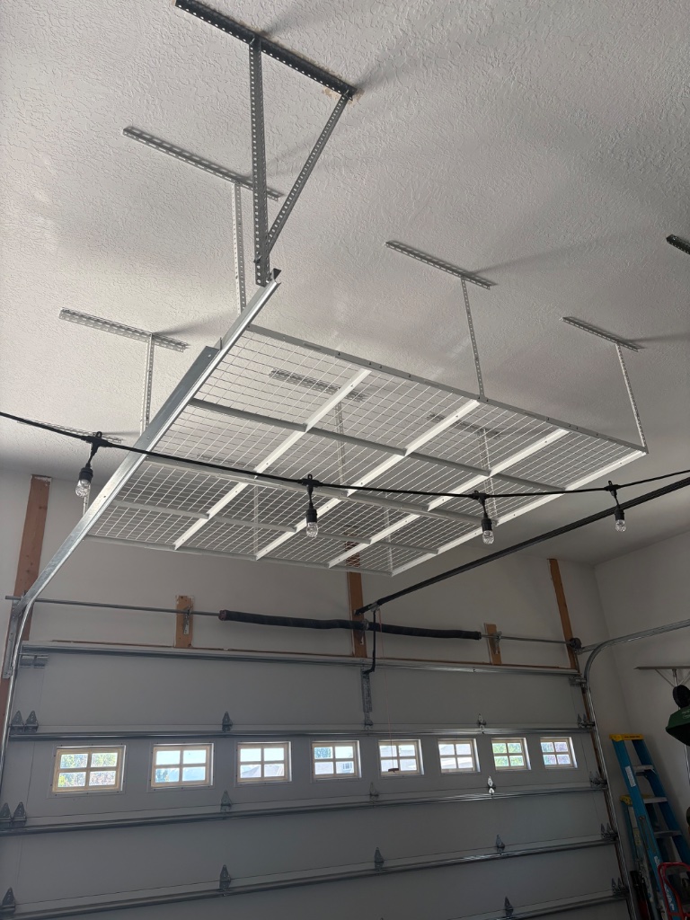 Overhead Garage Storage Rack