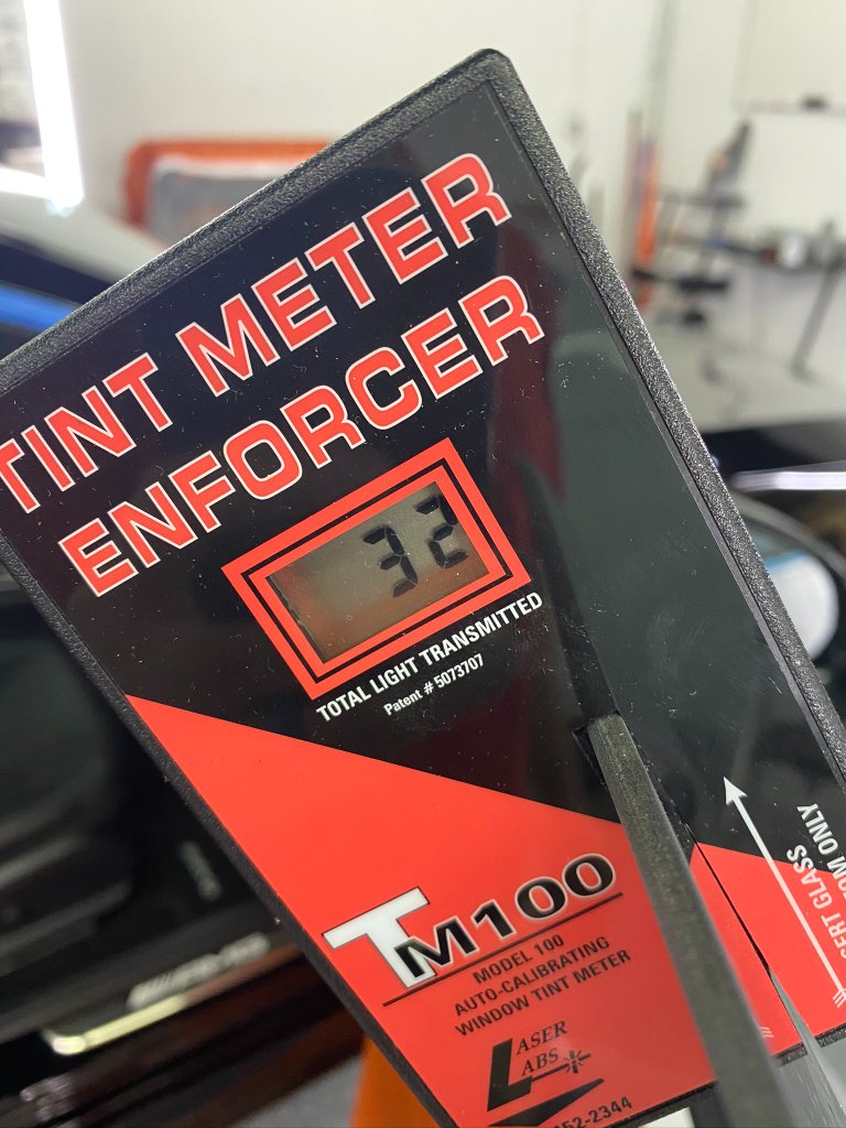 legal tint percentage