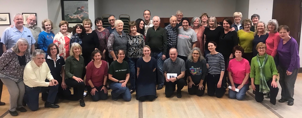 Tuesday night set dance class · Photo courtesy of Marie Hopkins, Irish Consulate · Nov 19, 2019