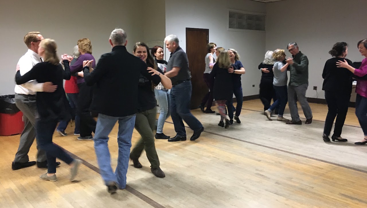 Set dancing at the IAHC · Photo from the Francis O'Neill Club