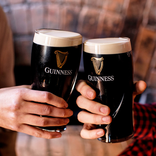 Traditional Irish pub interior with warm lighting