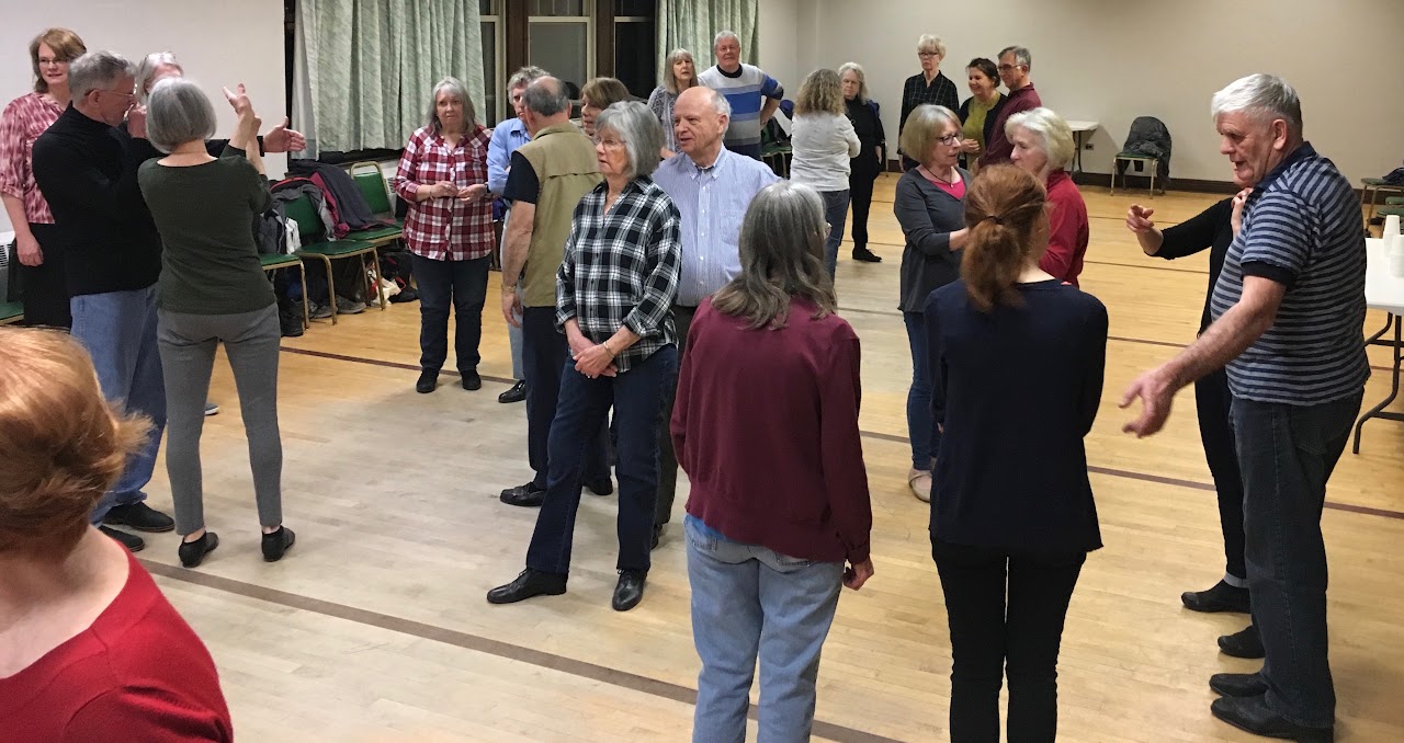 A céilí workshop at the IAHC · Photo from the Francis O'Neill Club