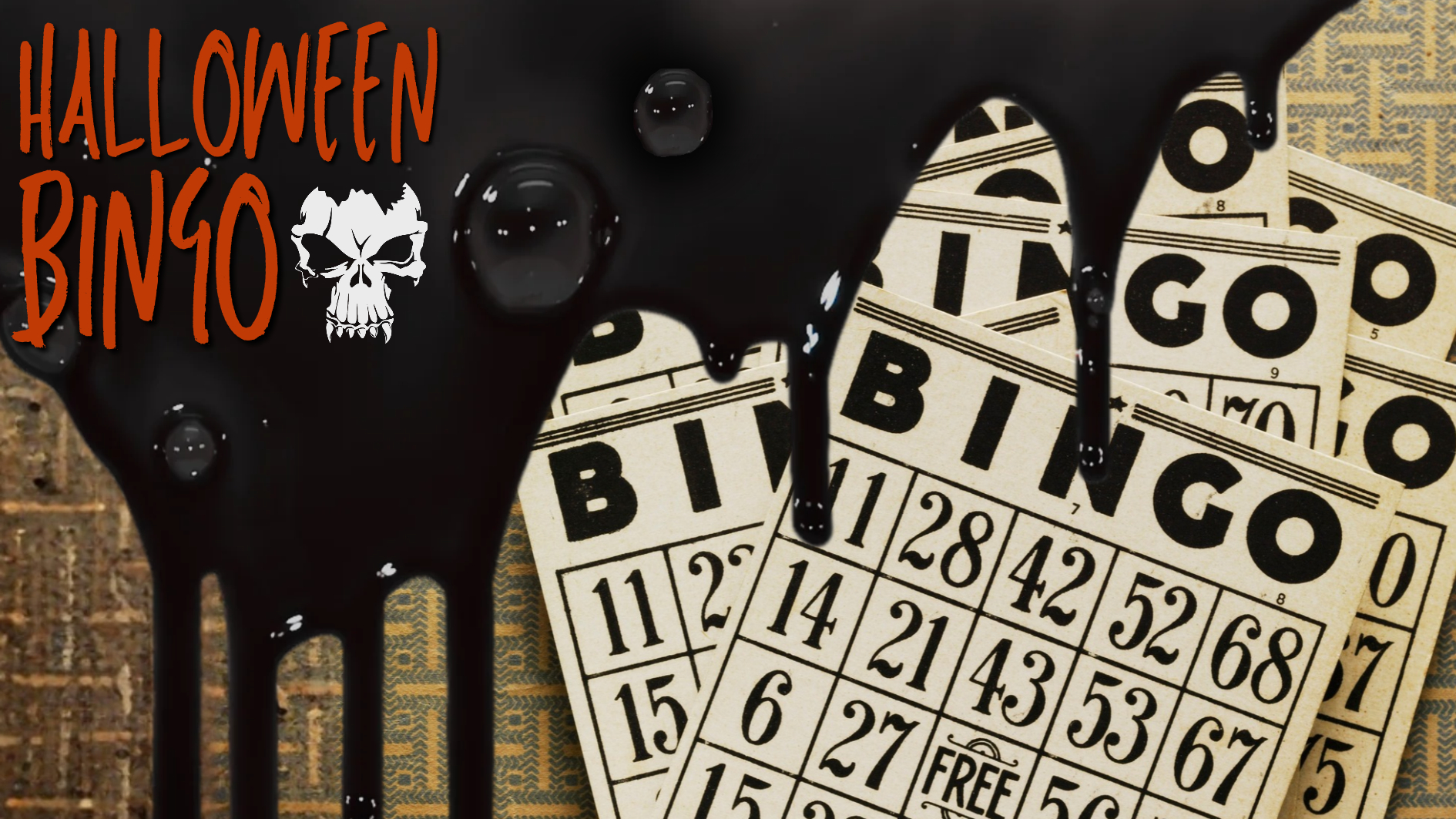 Ghouls & Games: Halloween Bingo