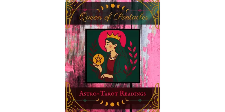 Queen of Pentacles Astro-Tarot