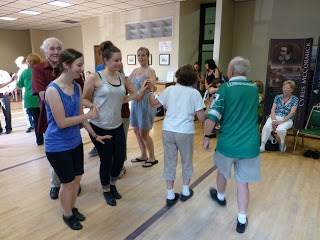 Set dancing at the IAHC · Photo from the Francis O'Neill Club