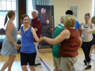 Set dancing at a Francis O'Neill Club céilí