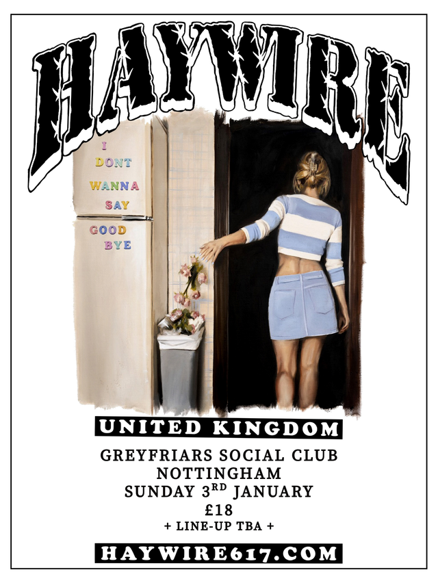 HAYWIRE + SUPPORTS @GREYFRIARS SOCIAL CLUB, NOTTINGHAM