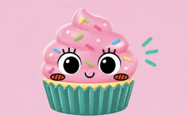 Cupcake mascot