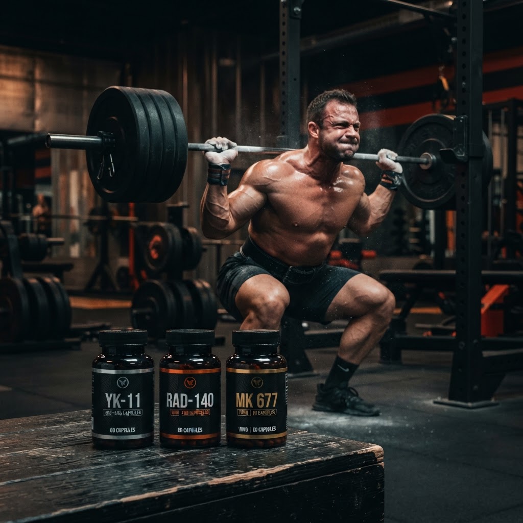 Best SARMs stack for strength: YK-11, 60 caps + RAD-140, 60 caps + MK 677, 10mg, 30 caps lifestyle
