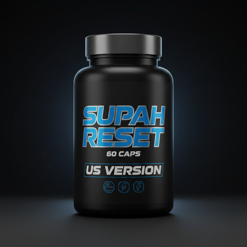 SUPAH RESET, 60 caps