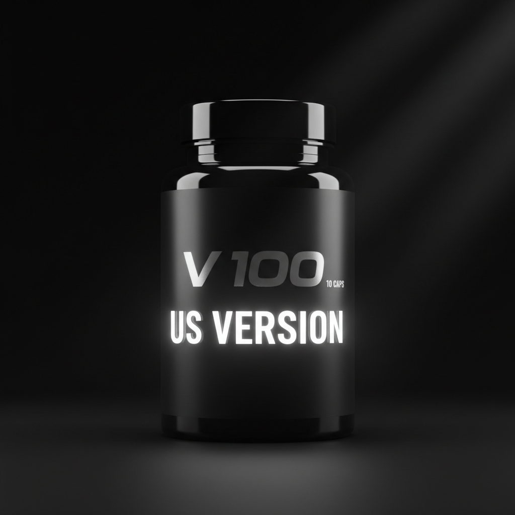 V 100, 10 caps