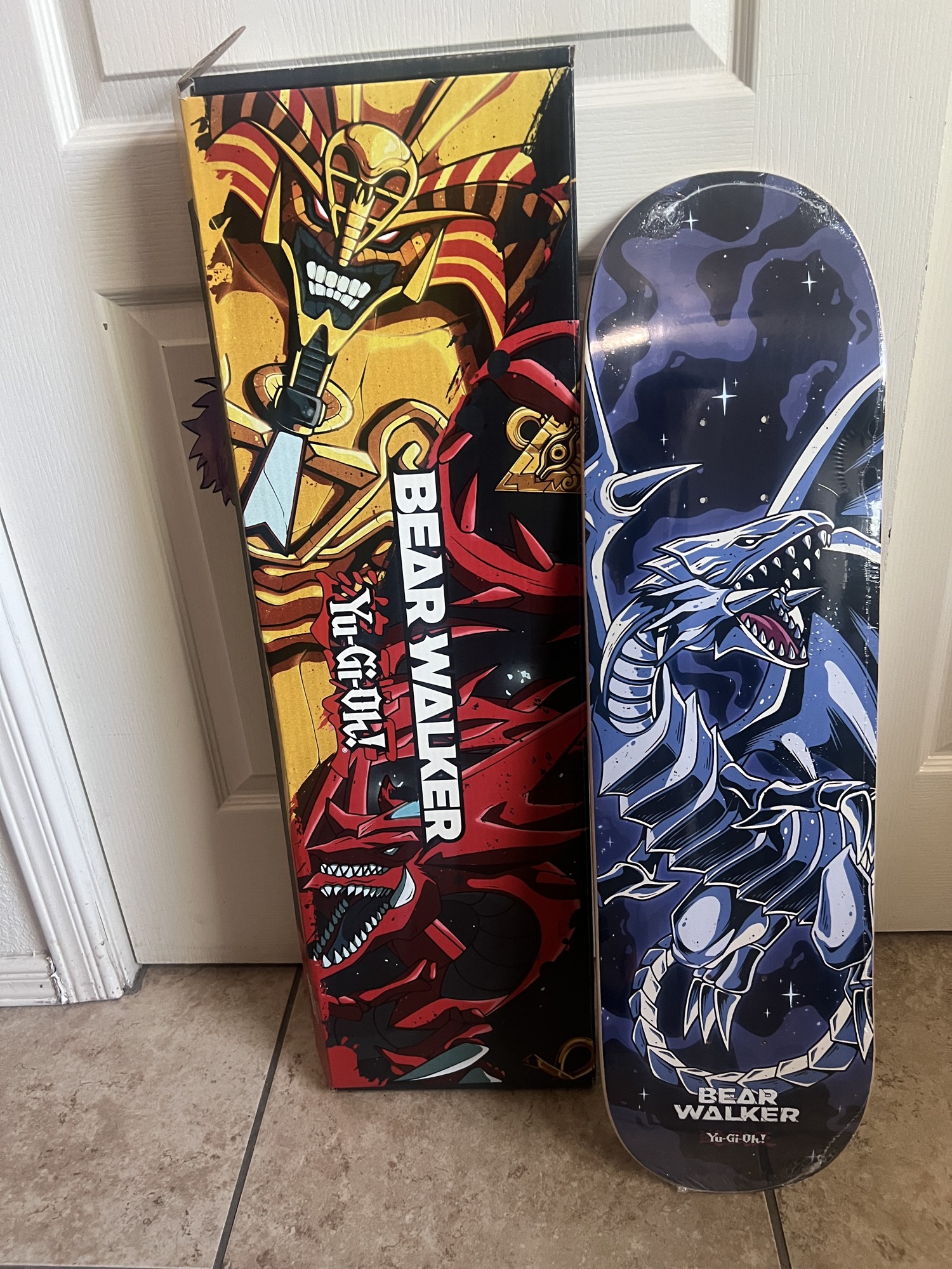 Yu-Gi-Oh! Blue-Eyes White Dragon Skateboard