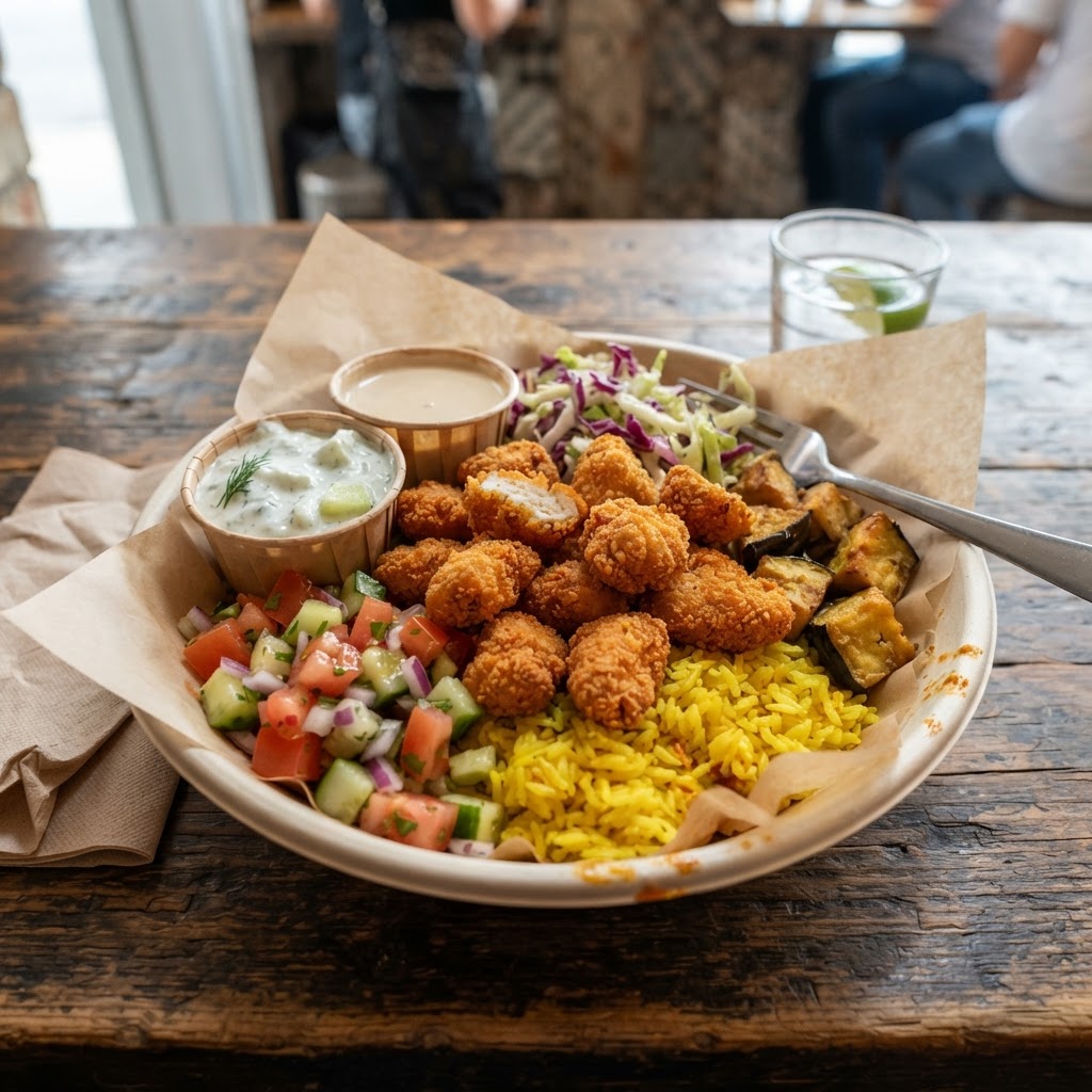 Nuggets Shawarma Bowl