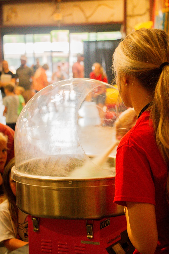 Life Unlimited event equipment at a school carnival in Alabama