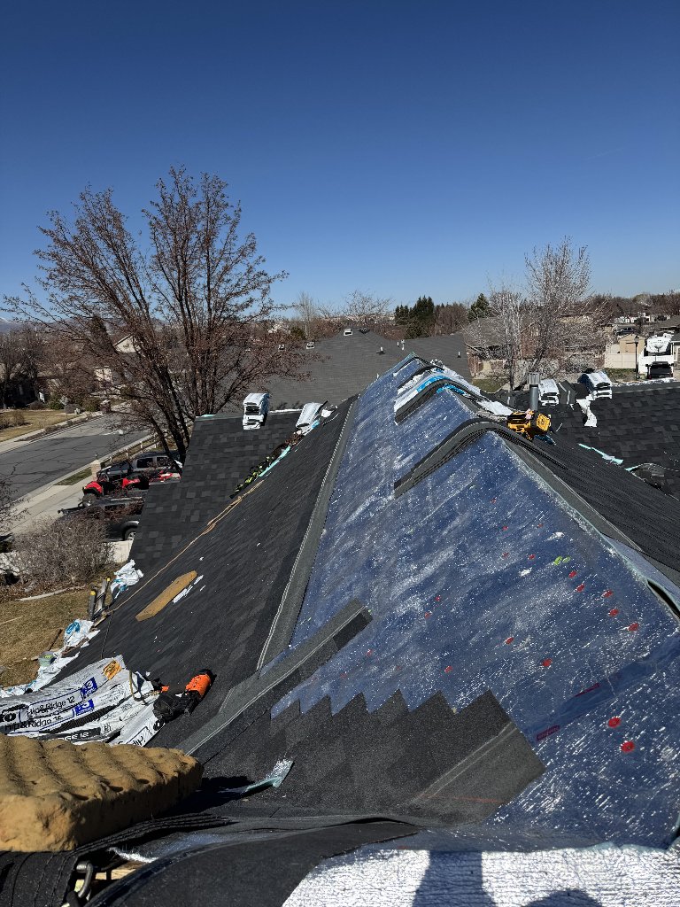 Insurance Claim Roof Replacement - Architectural Shingles roofing project in West Jordan, UT