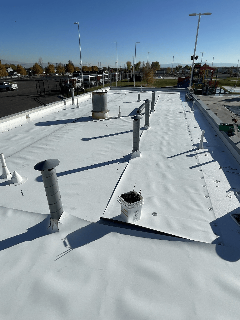 Commercial TPO Roof Replacement in Kearns, UT