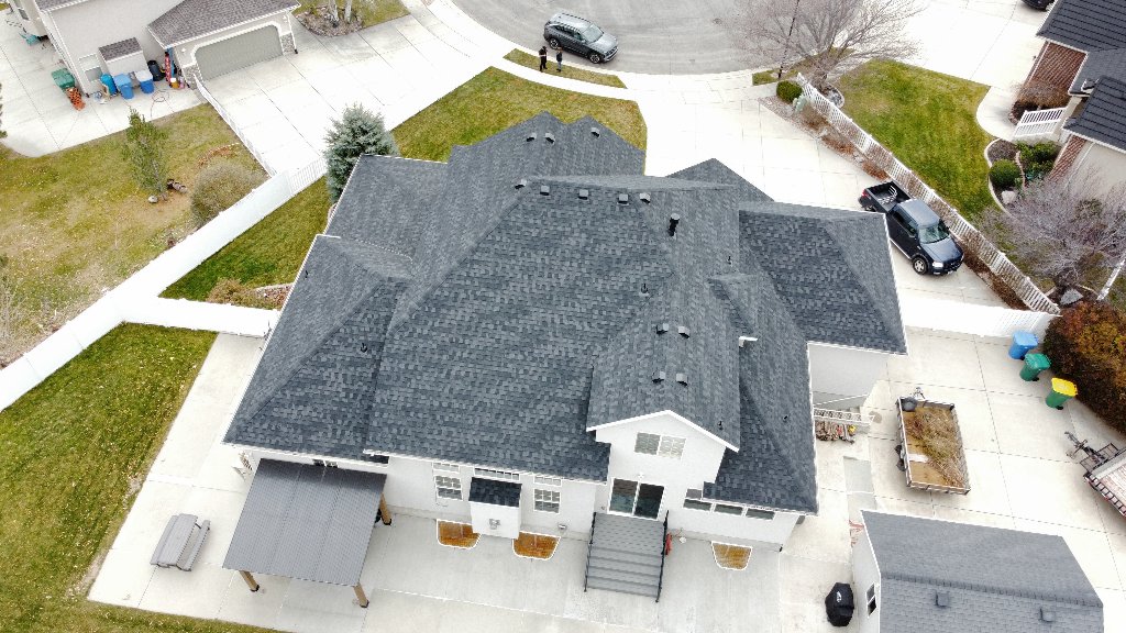 Full Roof Replacement & Gutter Installation - Architectural Shingles roofing project in Lehi, UT