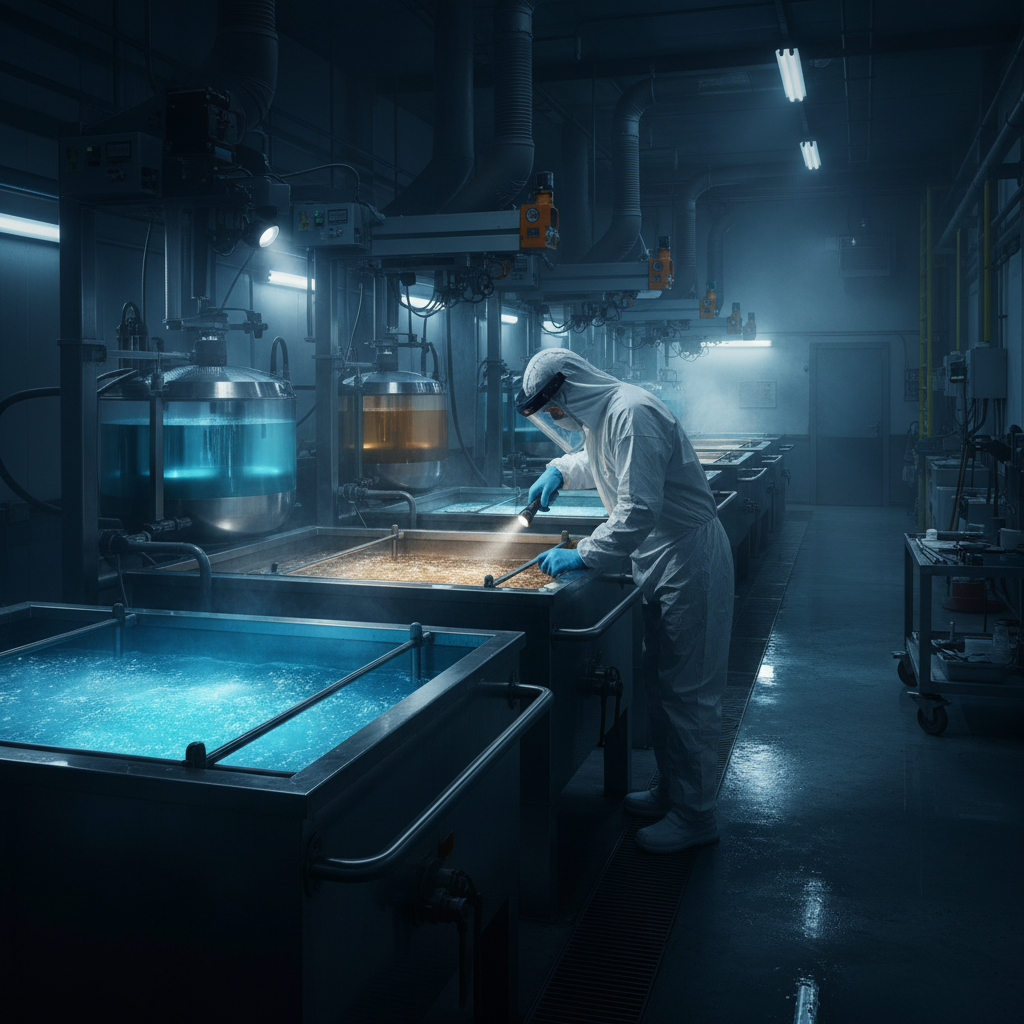 Plating facility maintenance